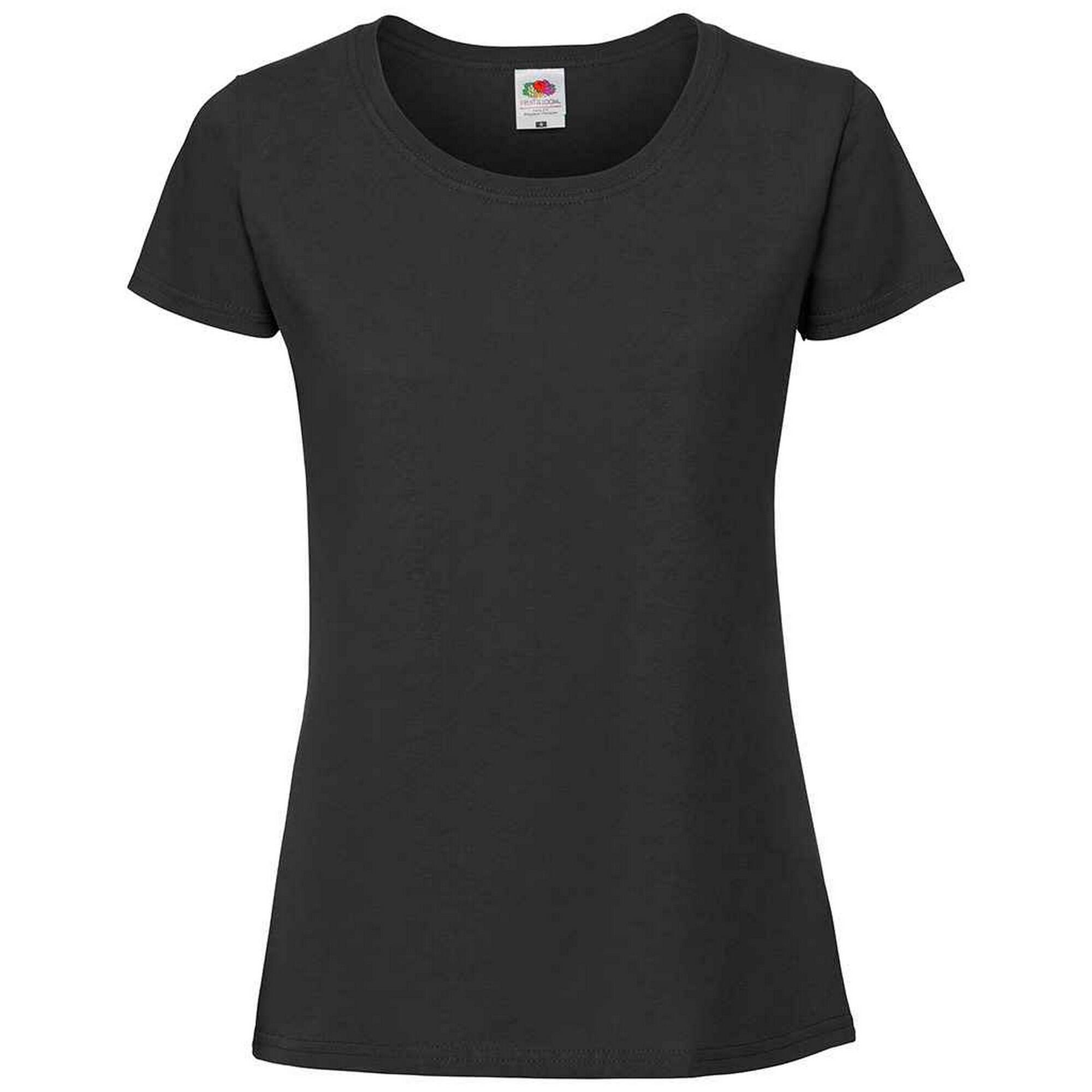 Fruit Of The Loom Womens/Ladies Iconic Ringspun Cotton T-Shirt