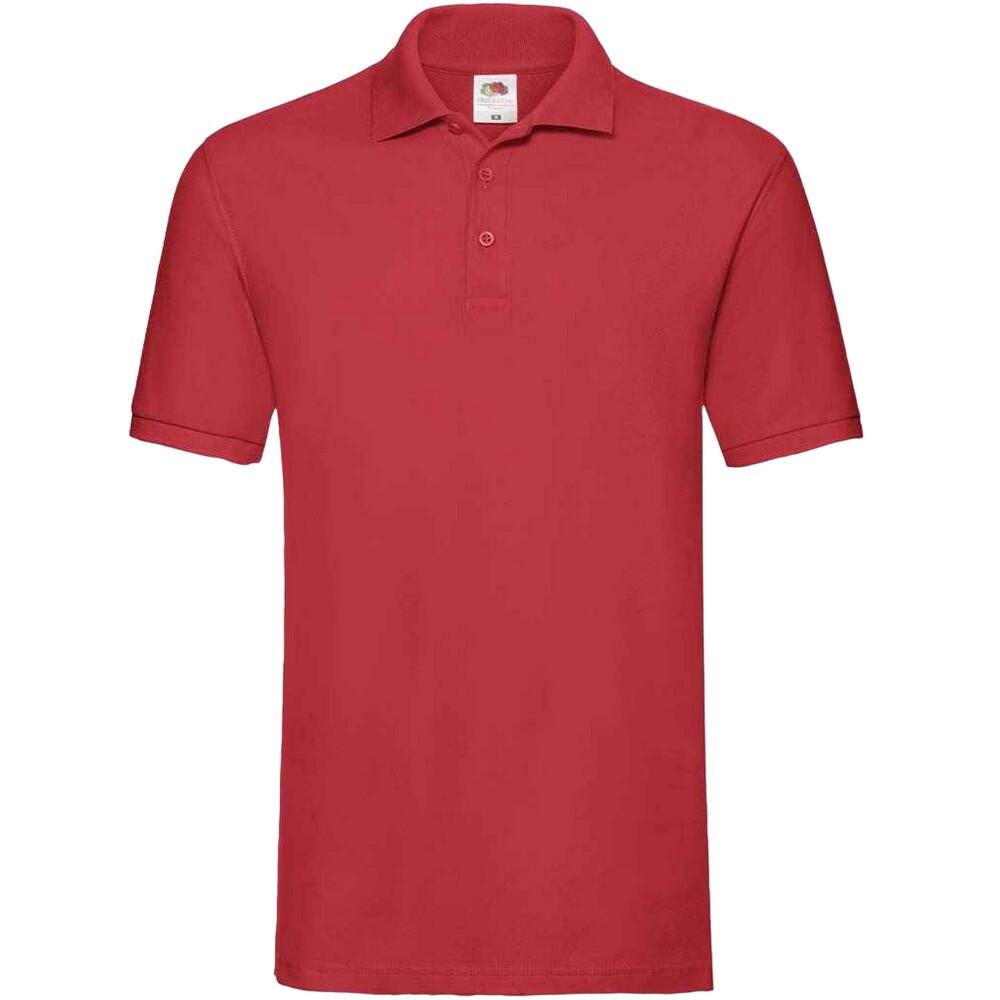Fruit of the Loom Mens Premium Cotton Pique Polo Shirt