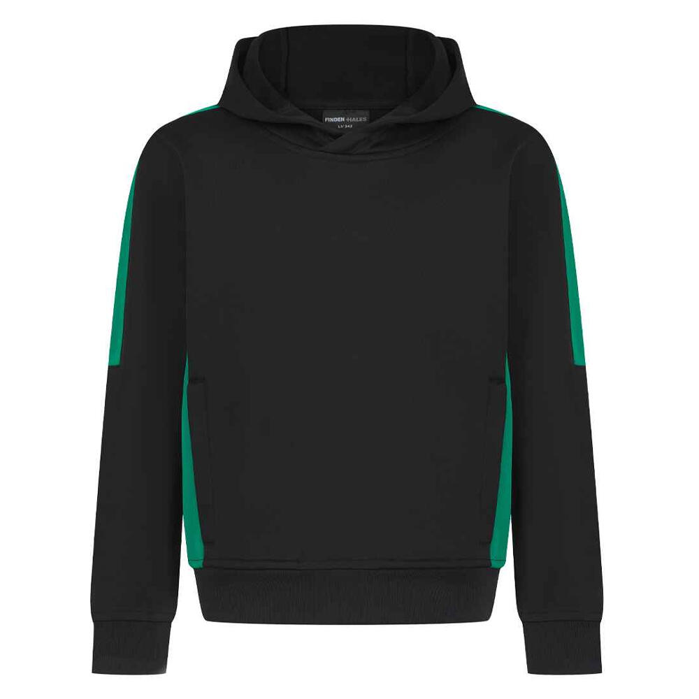 Finden & Hales Childrens/Kids Team Contrast Hoodie