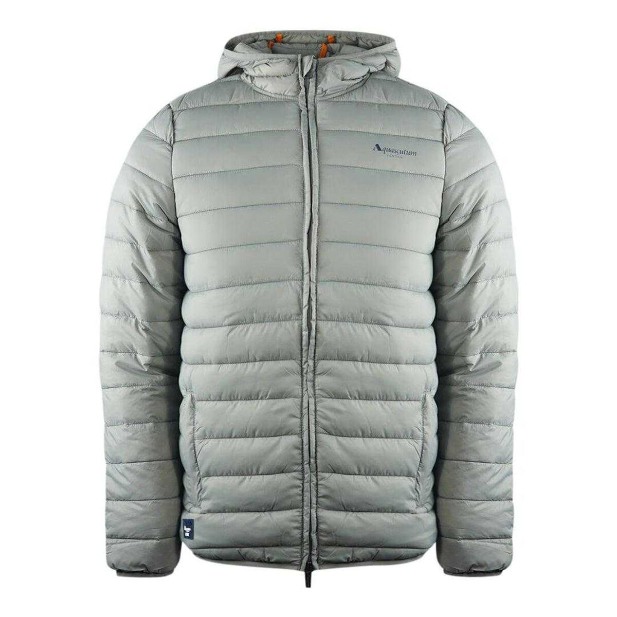 Aquascutum Mens London Quilted Logo Jacket