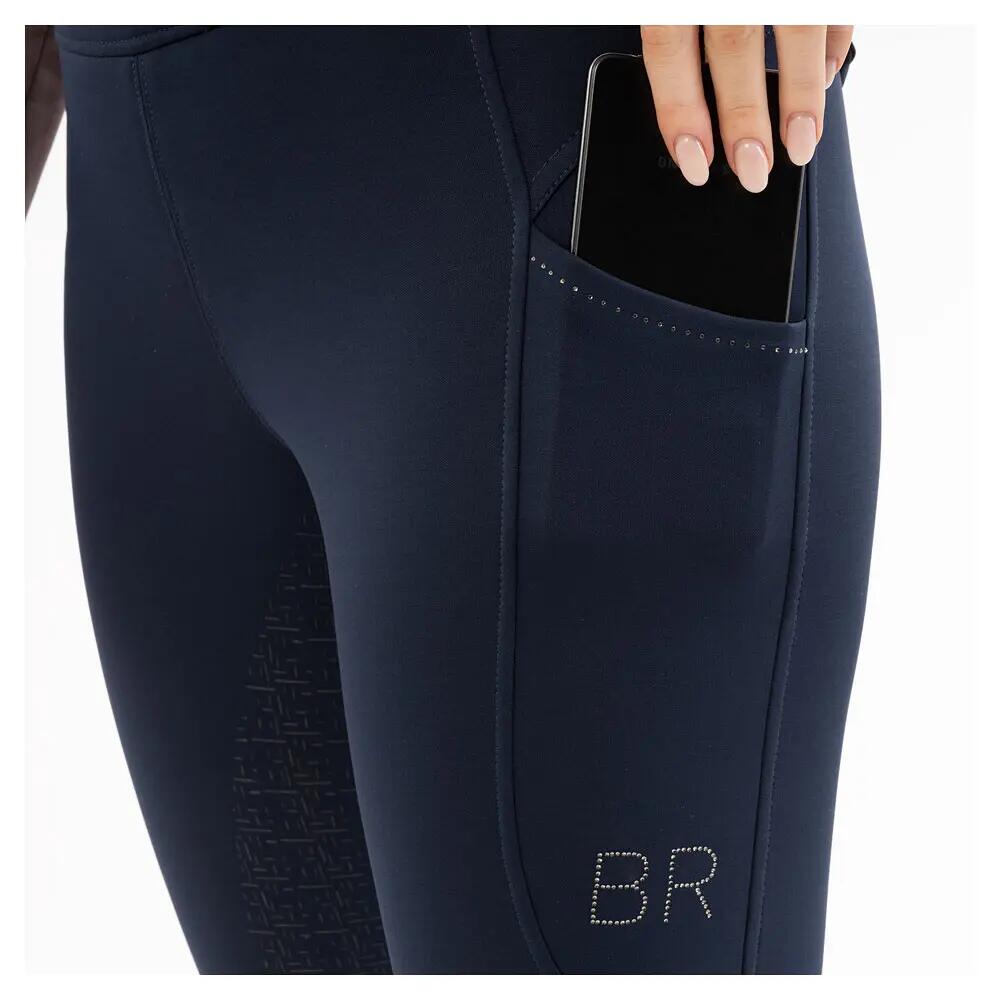 Mallas de equitación Full Grip para mujer BR Equitation Jolie 4/4
