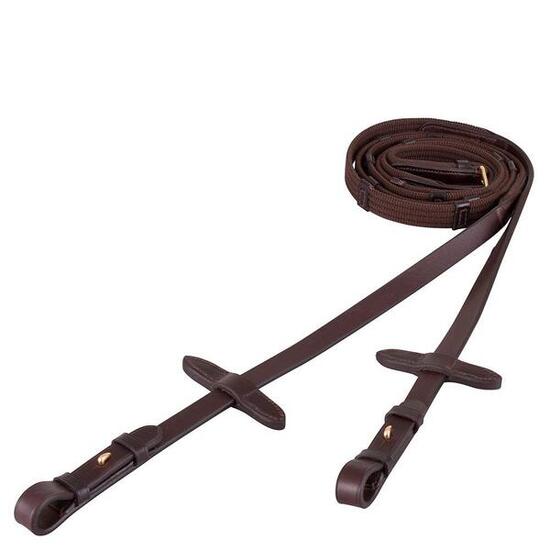 Rênes pour cheval en toile aveugle rond BR Equitation