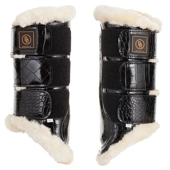 Zamknięte buty z lakierowanej skóry BR Equitation Majestic