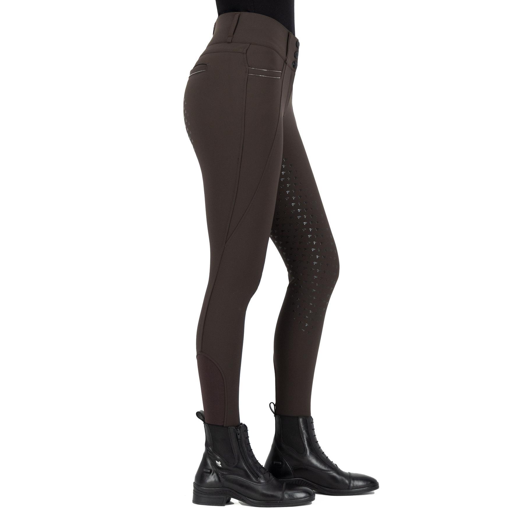 Pantalon équitation full grip femme Easy Rider Amara 4/4