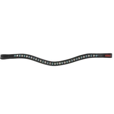 Paard wenkbrauwband bombe chaine kristal premiere lyskamm