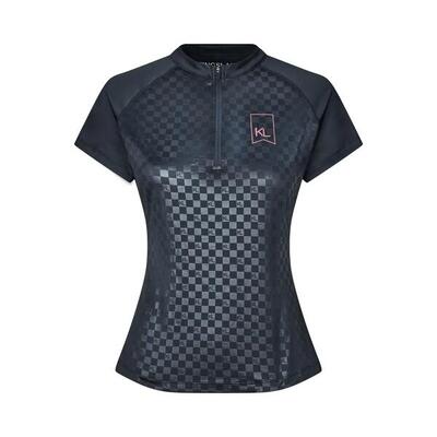Trainings t-shirt voor vrouwen voor paardrijden kingsland klmelanie