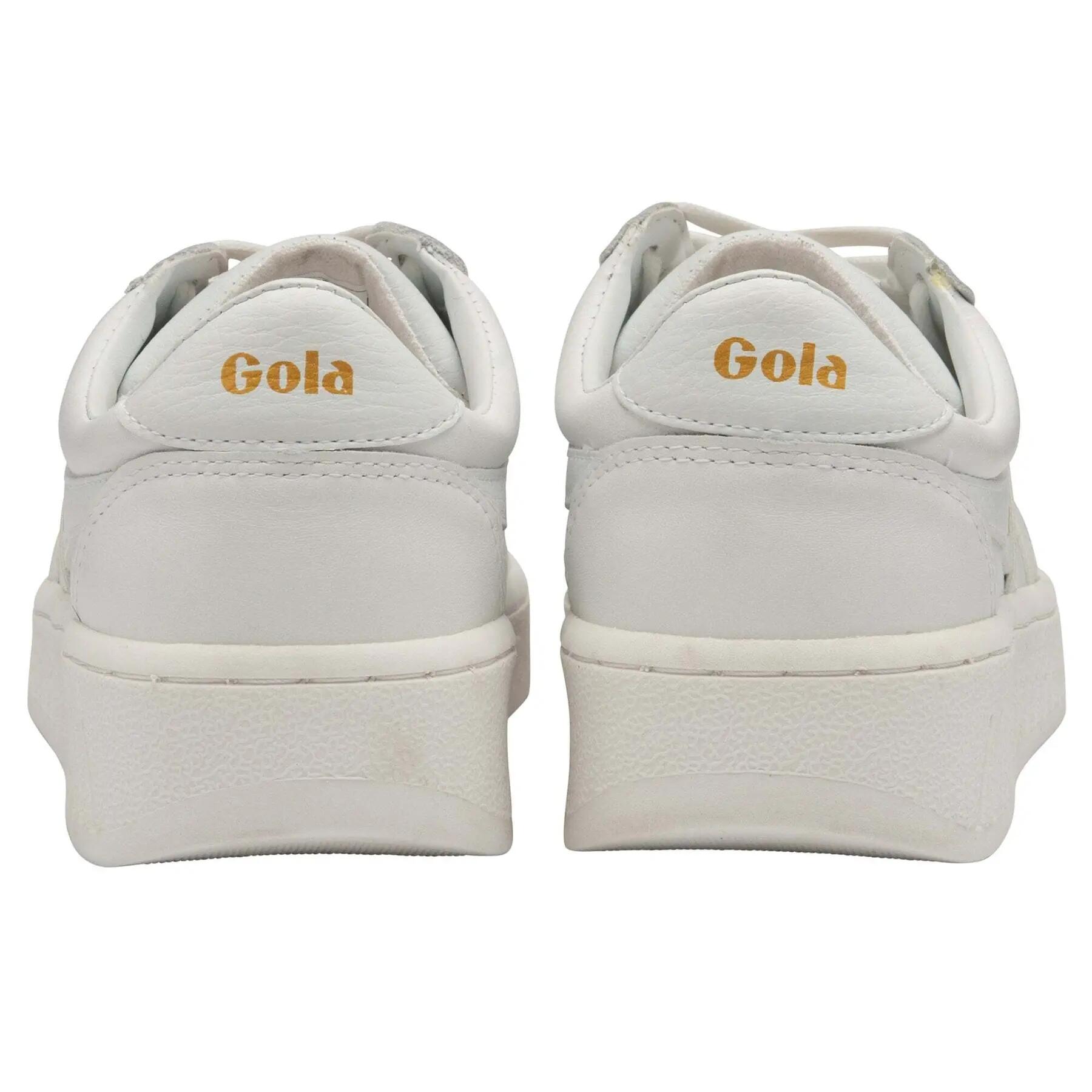 Baskets Femme Baskets Gola GOLA GRANDSLAM LEATHER Blanc Blanc Gola 6/7