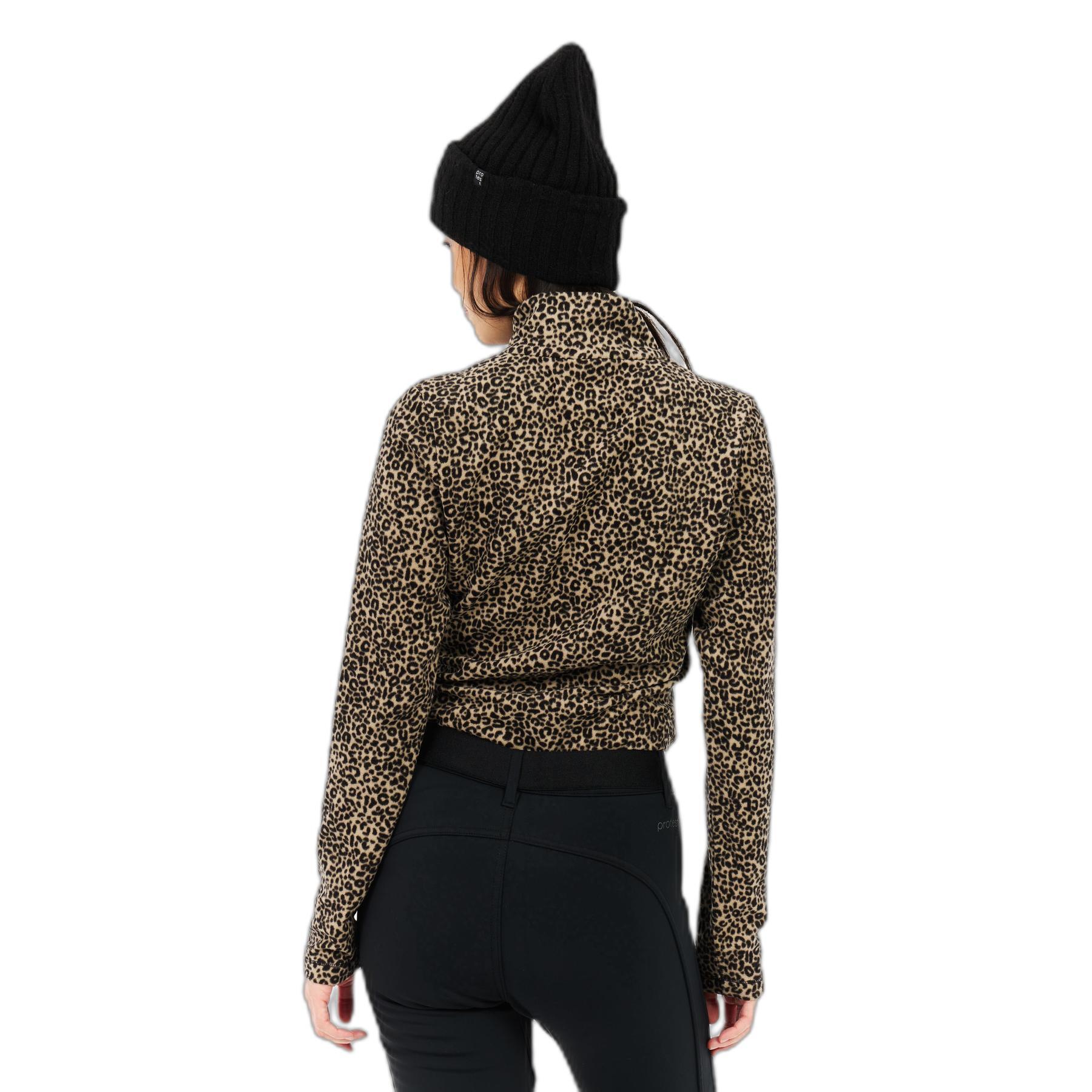 Fleece 1/4 Reißverschluss Damen Protest Refuzzy 7/7