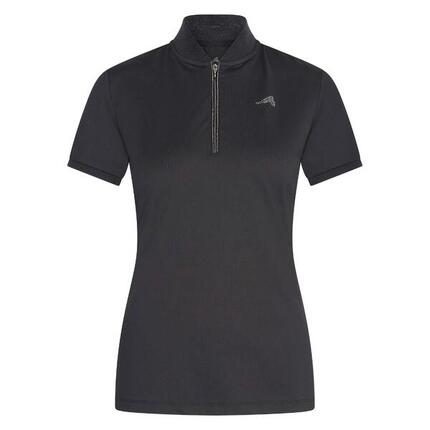 Damska koszulka jeździecka z zamkiem błyskawicznym Euro-Star Ramona