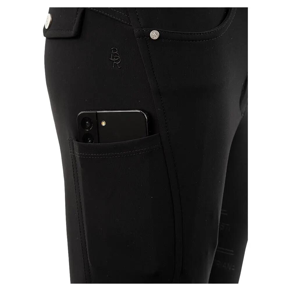 Children's full grip riding Trousers BR Equitation Mikai 4/4