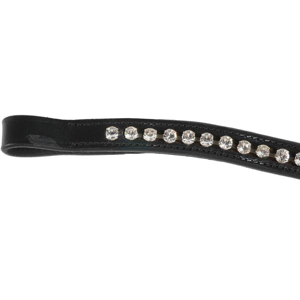 Cavallo browband bombe chaine crystal Premiere Lyskamm 3/4