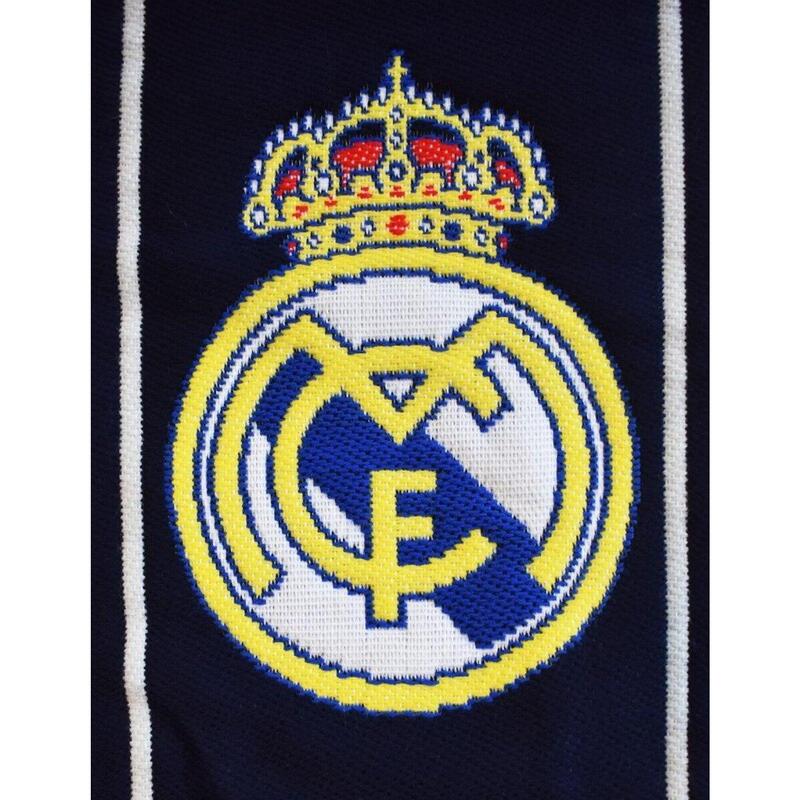 Eșarfă oficială bleumarin Real Madrid 25-26