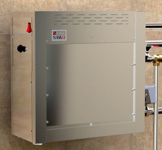STN SAWO Gerador Vapor Digital Hammam inox Purga automática - 3,5 kW mono 2/2
