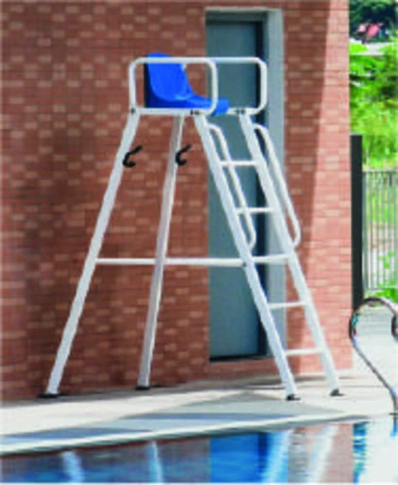 Silla Socorrista Pro ergonómica 180x80x90 inox aluminio AquaVigil 2/3