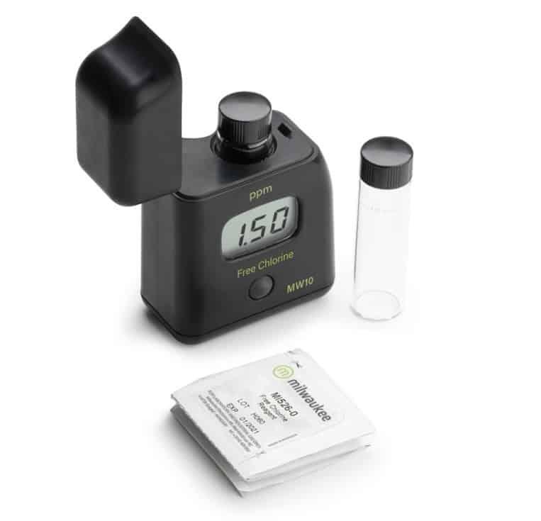 MW10 Fotômetro digital portable cloro livre Medição  precisa água piscina spa 2/3