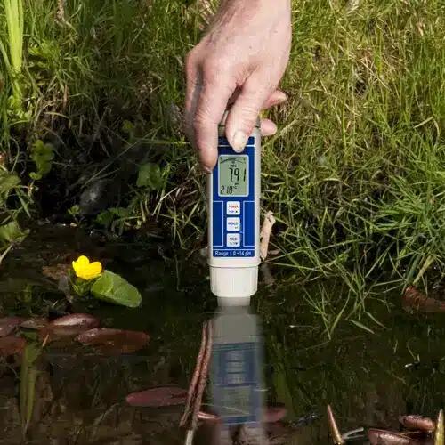 Analizador agua pH temp App Cloud IP67 PCE-PH 22 PCE 2/3