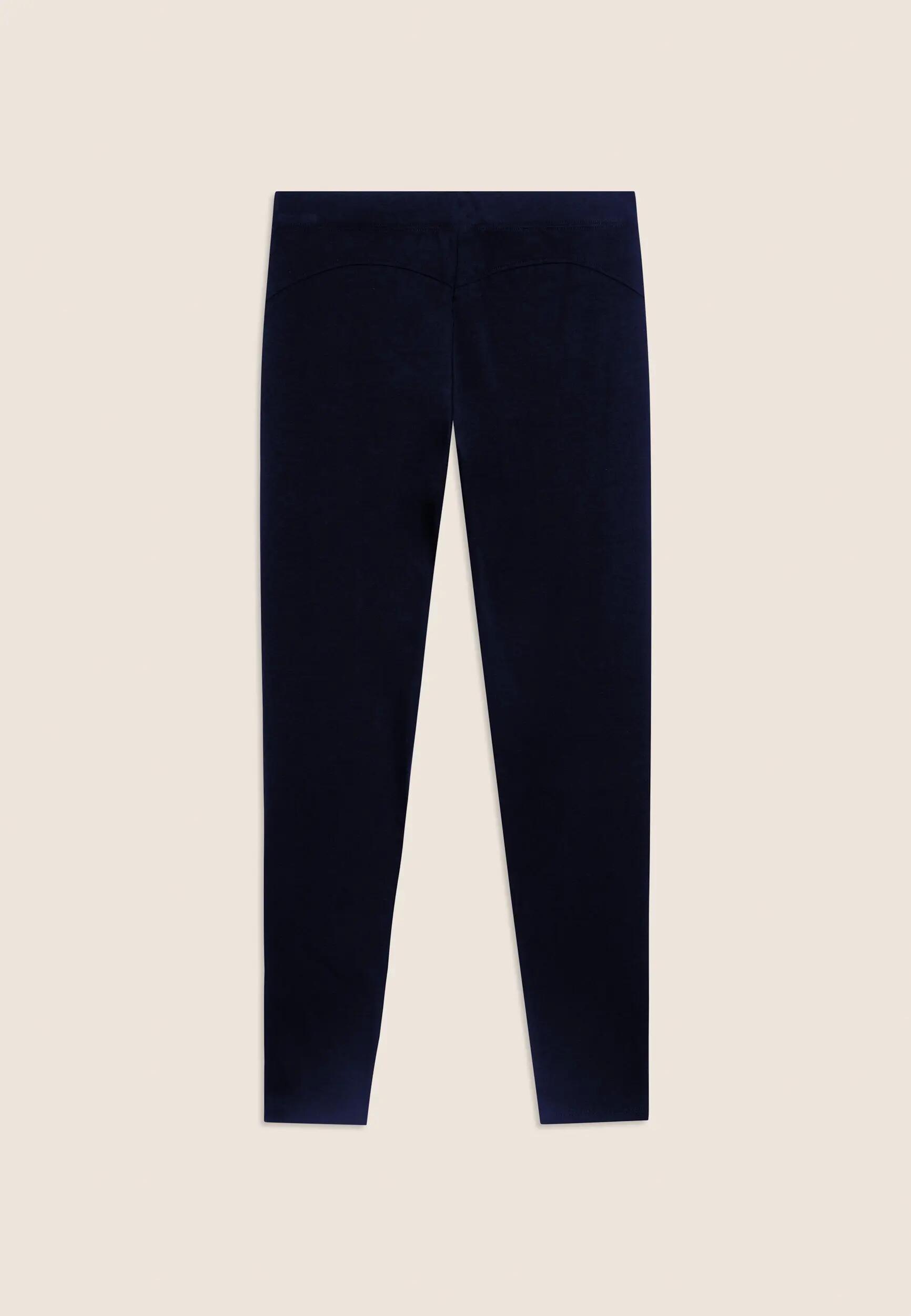 Leggings 7/8 en jersey épais avec coutures en forme de cœur 6/7
