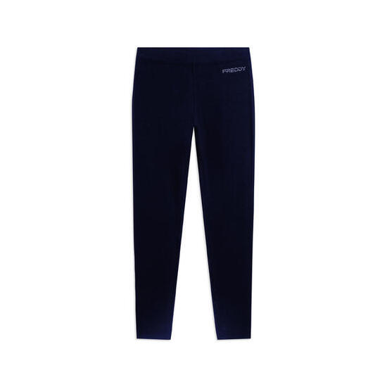 7/8-leggings met hartvormige naden van zware jersey stof