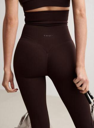 Femme Leggings Résistant aux squat Soutenir la Abdominale Noir