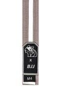 Centura BJJ Junniori DAX SPORTS Gri/Alb