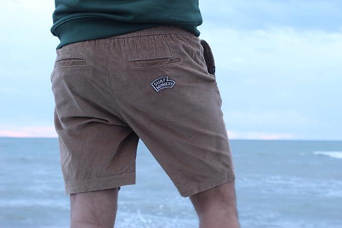 Corduroy shorts/ Klassiek - Volwassenen - Biologisch (Bruin) 3/7