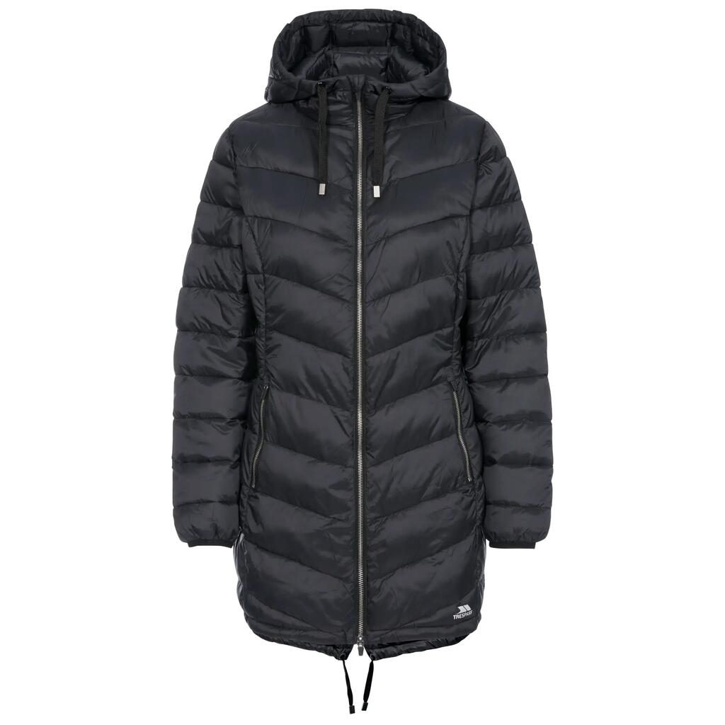 Womens Ultra Lightweight Padded Grown on Hood Jacket - Rianna