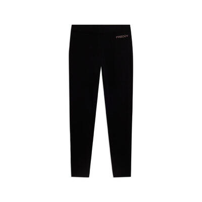 7/8-leggings met hartvormige naden van zware jersey stof