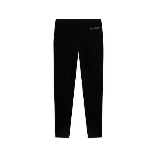 7/8-leggings met hartvormige naden van zware jersey stof