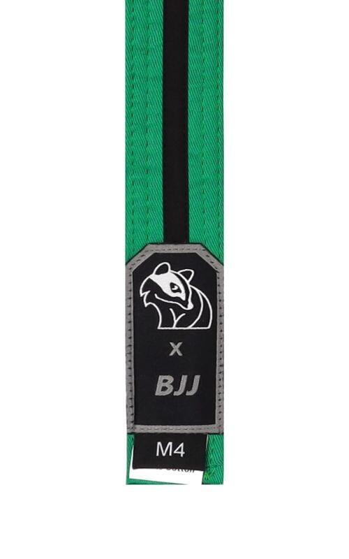Centura BJJ Juniori DAX SPORTS Verde/Negru