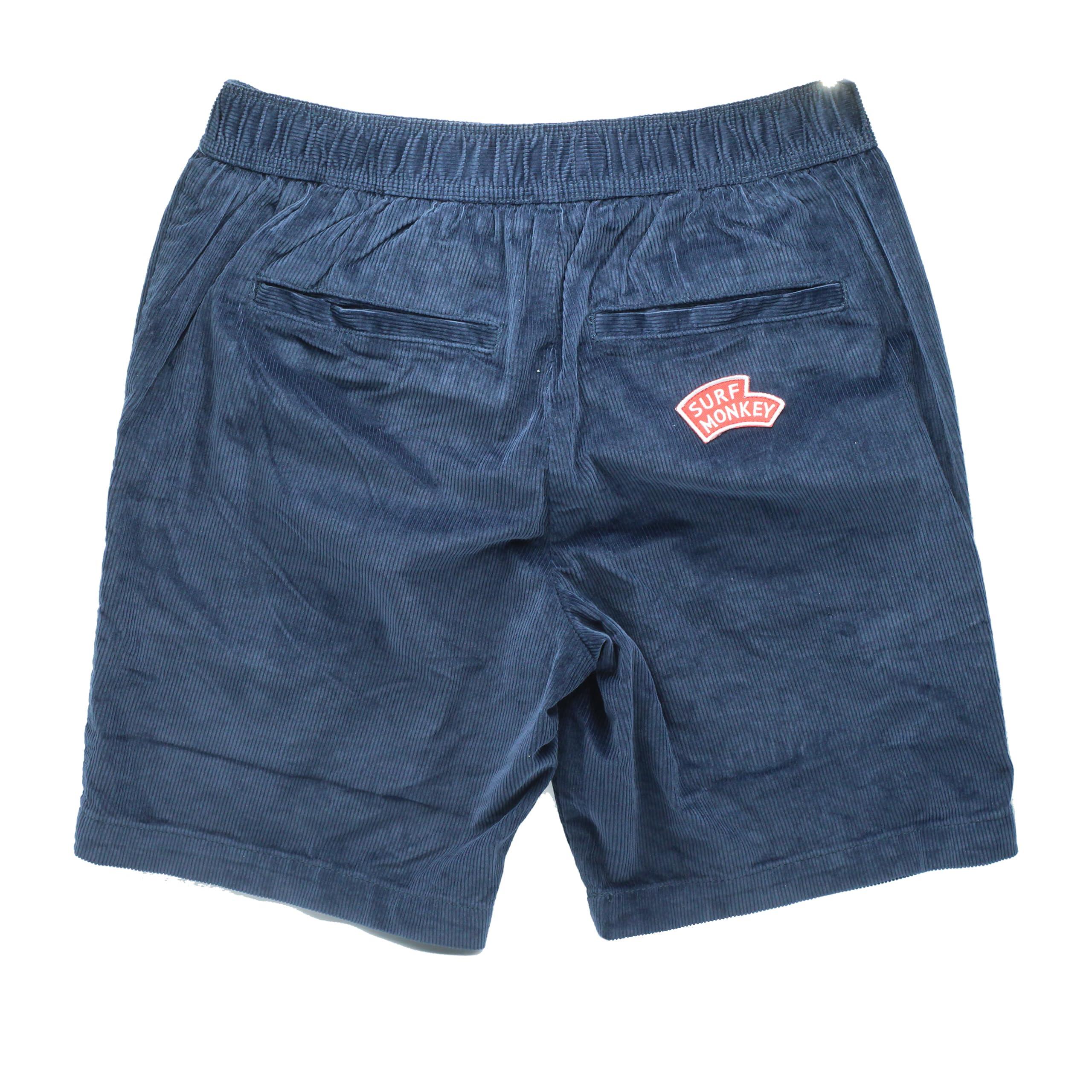Corduroy shorts/ Klassiek - Volwassenen - Biologisch (Blauw) 2/7