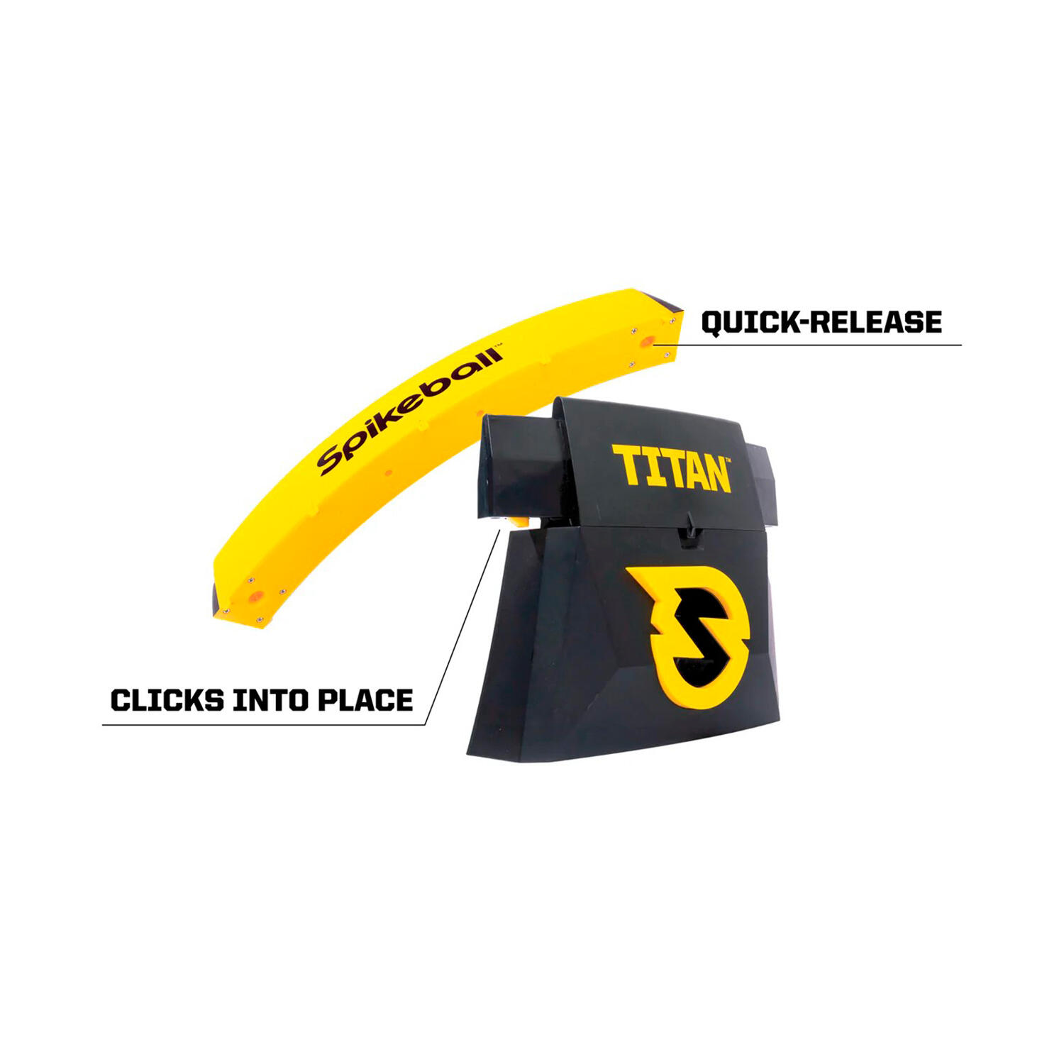 Spikeball Roundnet Set Spikeball TITAN TITAN Geel Zwart 4/6