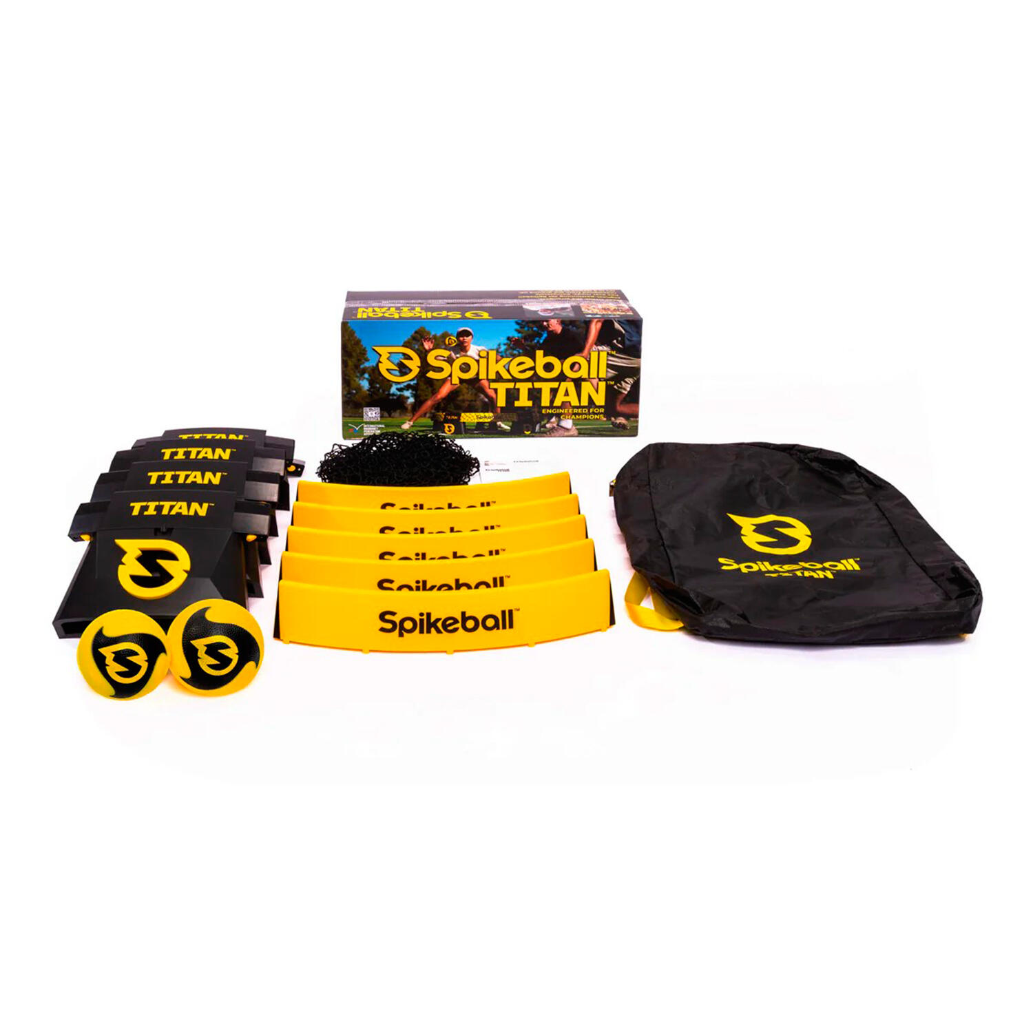Spikeball Roundnet Set Spikeball TITAN TITAN Geel Zwart 6/6