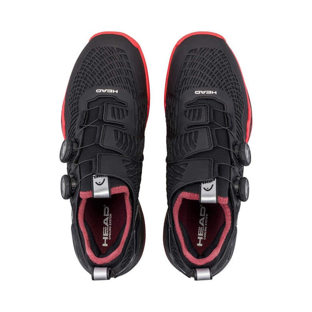 Head Endure Pro Boa Clay Nero/rosso 273016 3/5