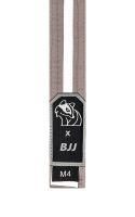 Centura BJJ Junniori DAX SPORTS Gri/Alb