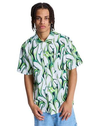 Kurzärmliges Hemd FULL ON RESORT Schwarz Herren