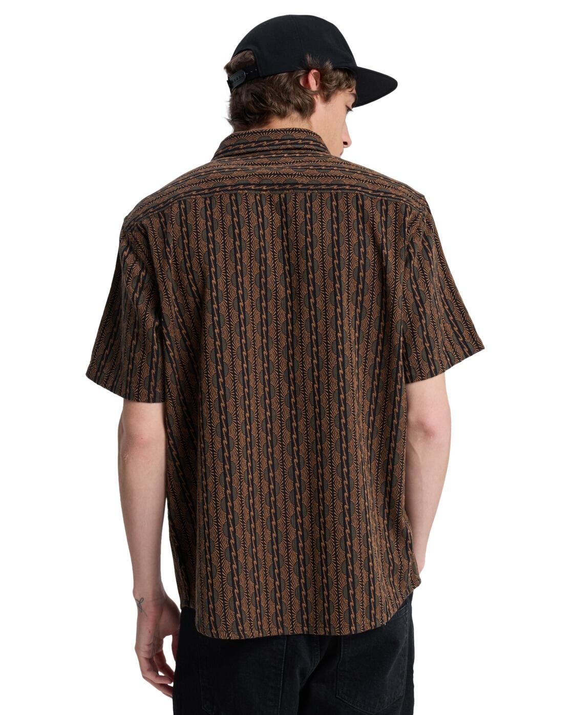 Chemise manches courtes HORIZONS Noir Homme 2/4