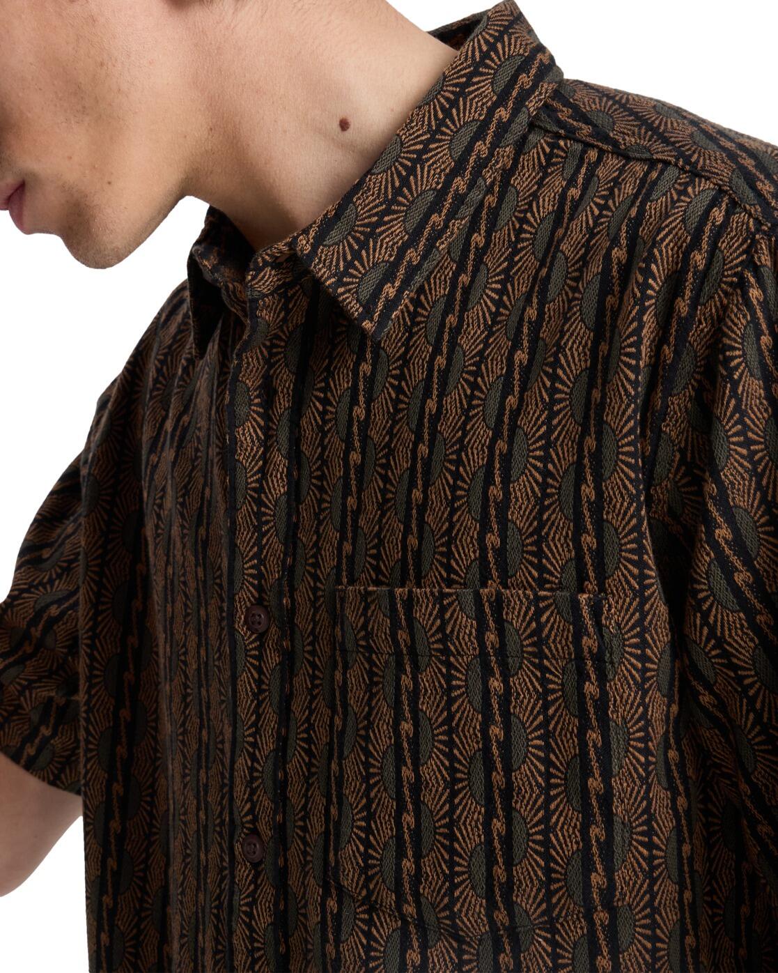 Chemise manches courtes HORIZONS Noir Homme 4/4