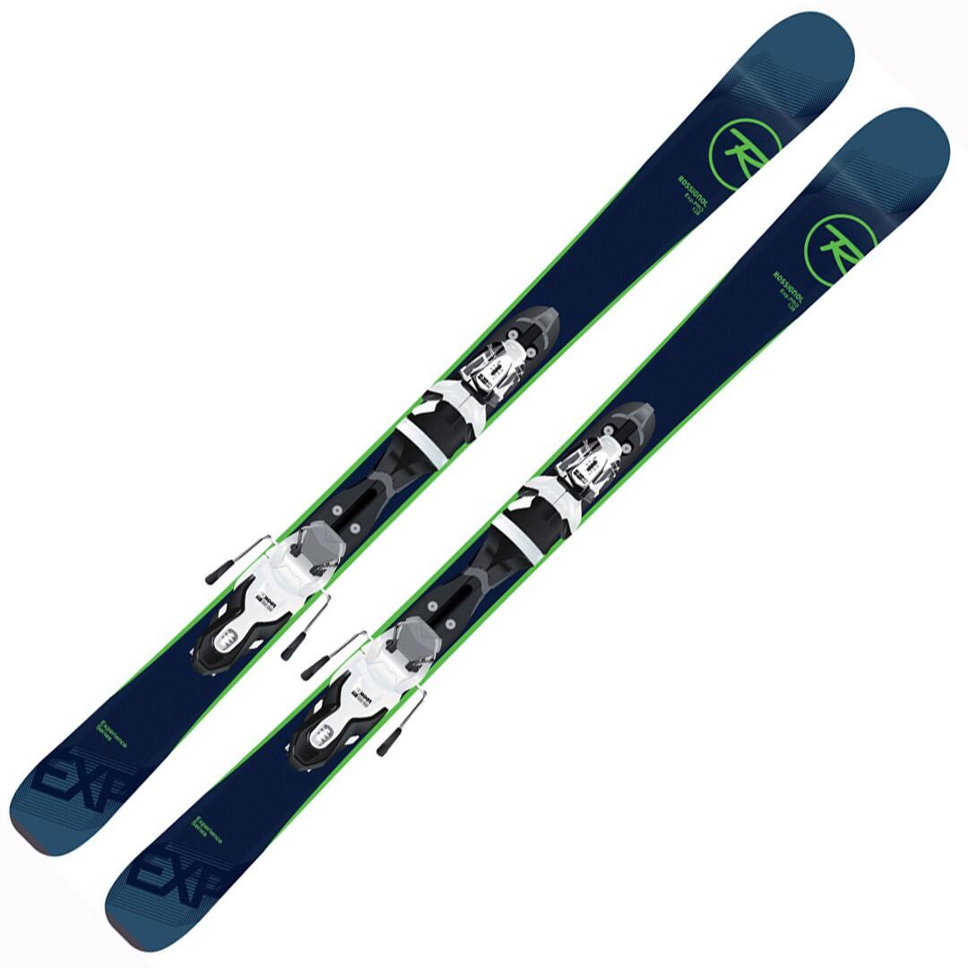 ROSSIGNOL EXPERIENCE PRO JR + XPRESS JR 7 B83 BLACK WHITE 3/6