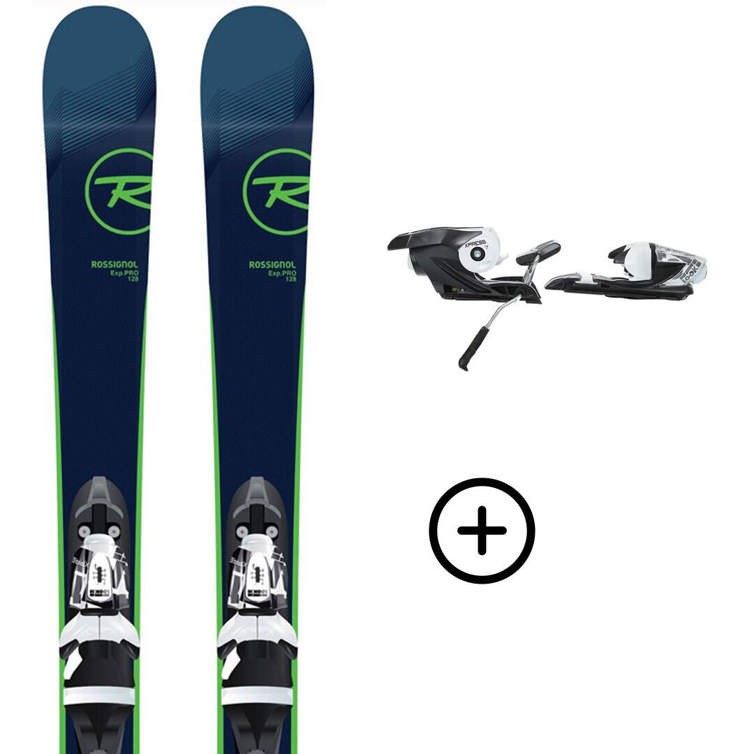 ROSSIGNOL EXPERIENCE PRO JR + XPRESS JR 7 B83 BLACK WHITE 4/6