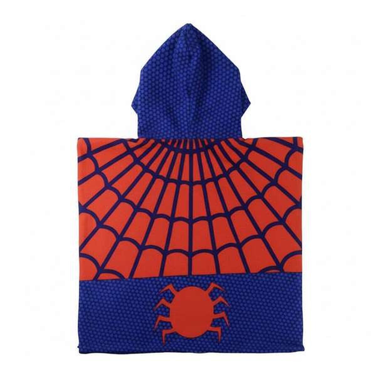 Poncho-Toalha com Capuz SPIDERMAN Vermelho 2/4