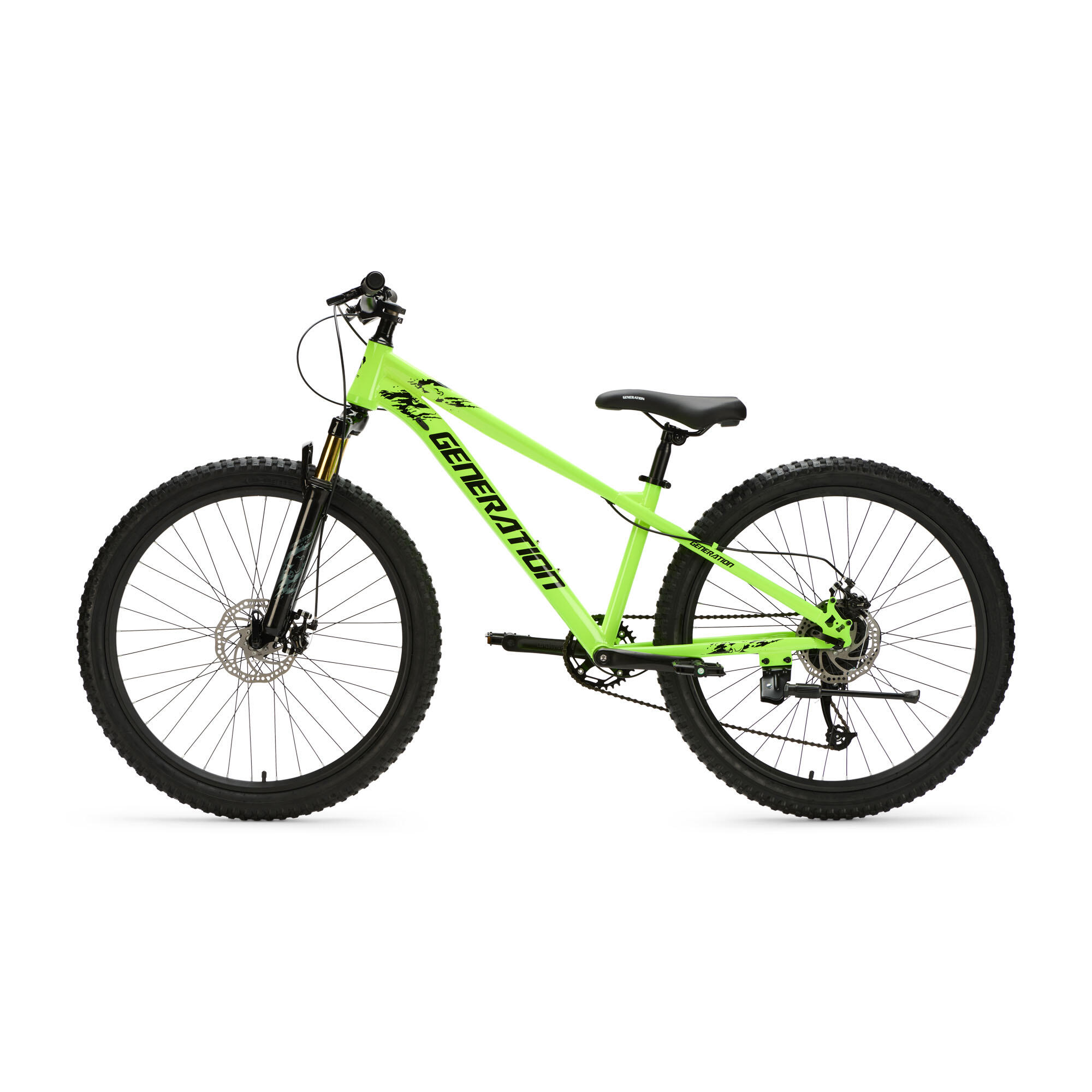 Generation X8 Mountainbike 26 Zoll – Neon Gelb 4/5