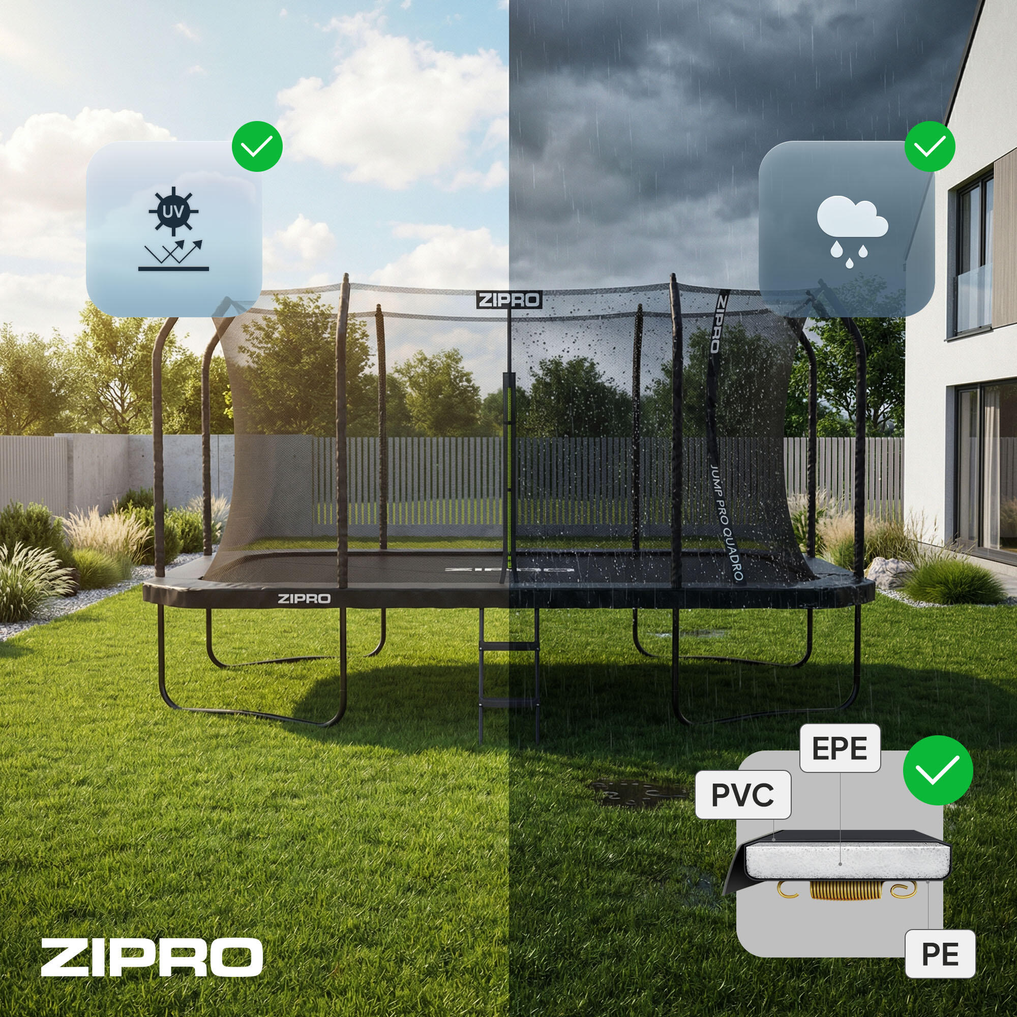 Захисний кожух пружин Zipro Jump Pro Quadro