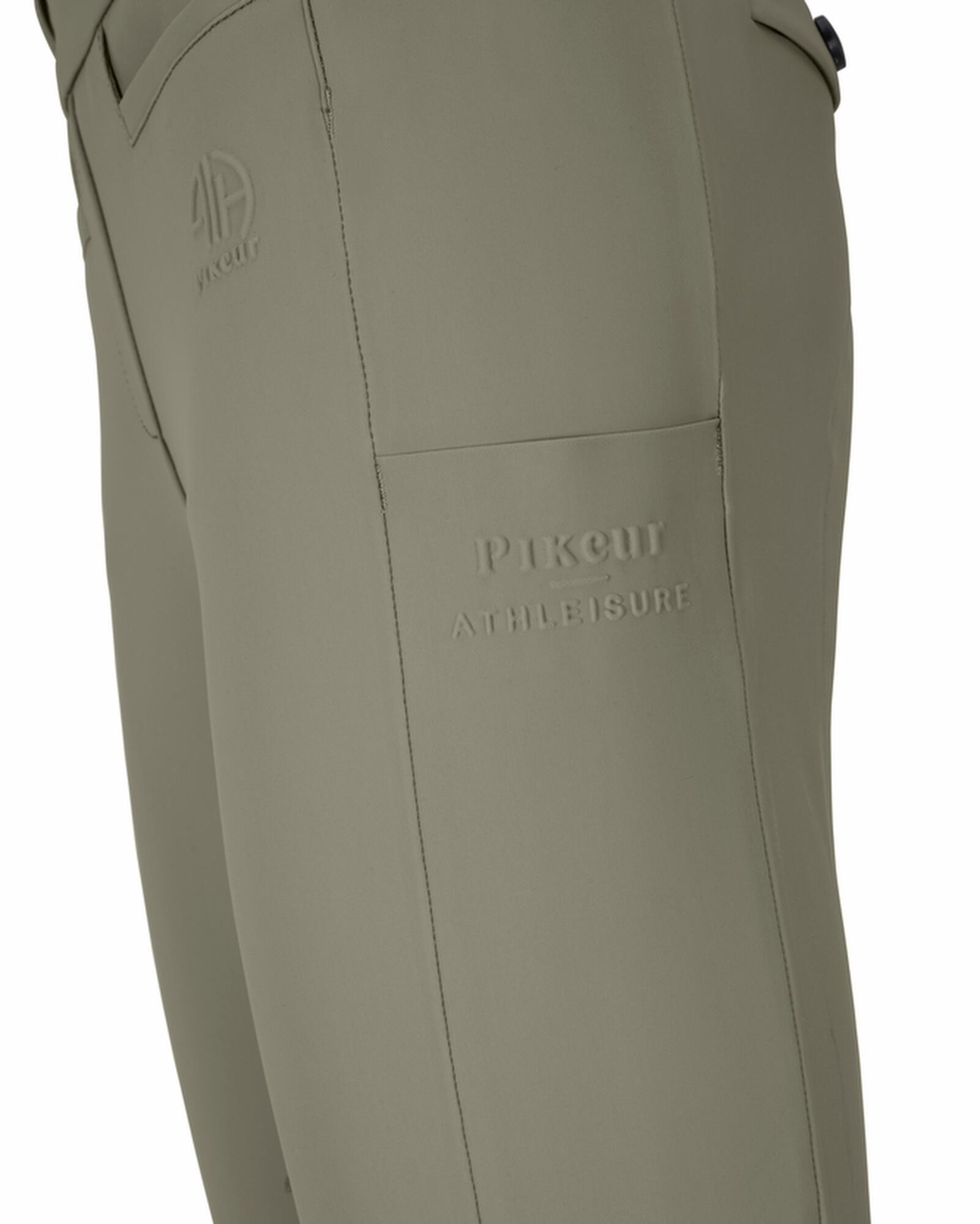 Reithose Damen Linnett mit Vollgrip light moss 3/7