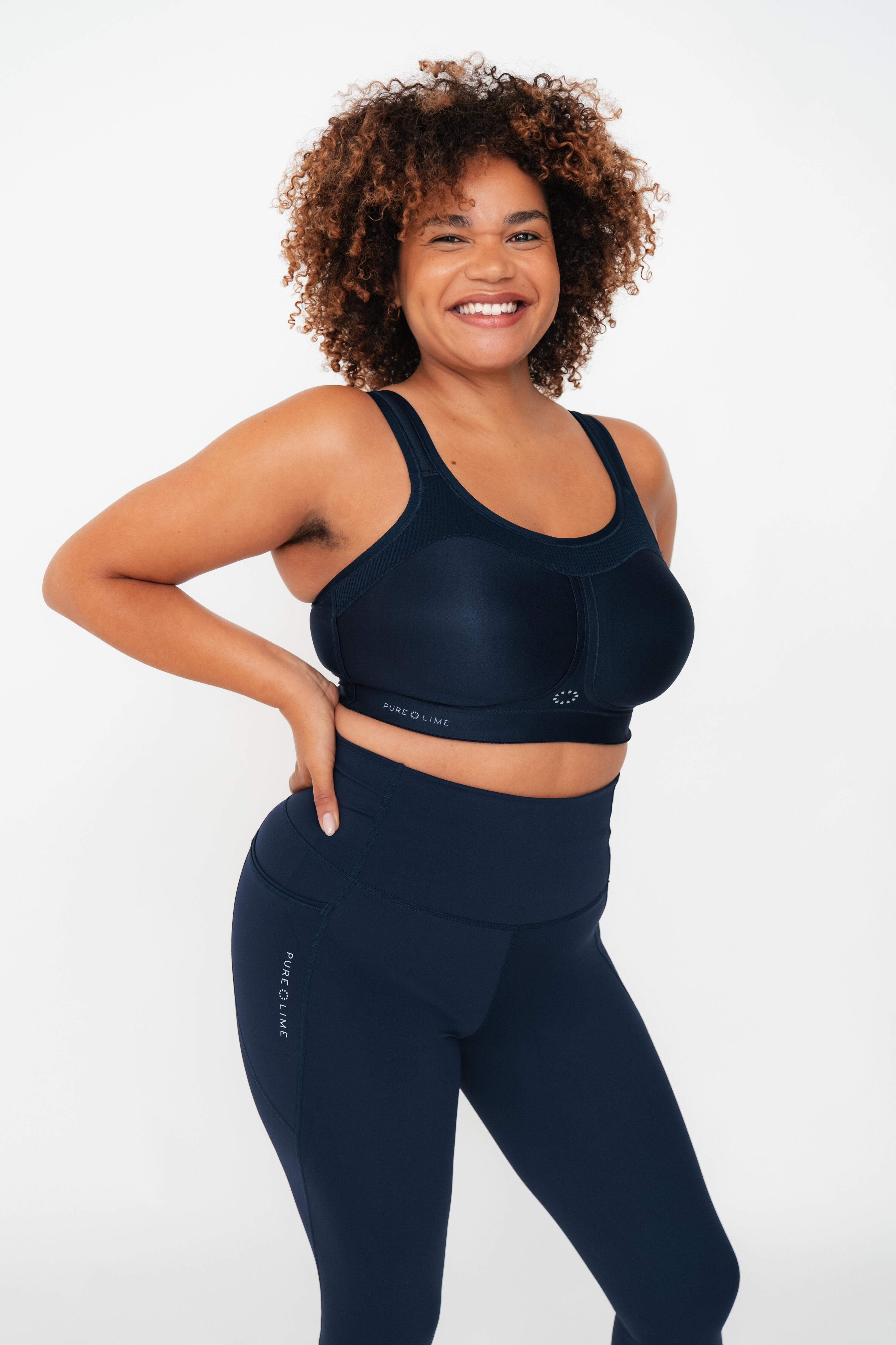 Compressie sportbeha hardlopen wandelen plus grote maten 3/6