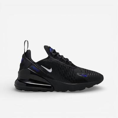 Nike air max 270 black blue (gs)