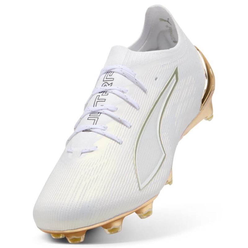 Ghete de fotbal PUMA Ultra 6 Ultimate FG puma alb/aur metalic/negru puma