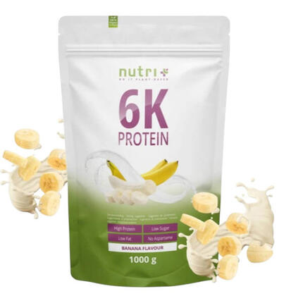 Vegan 6k Protein Powder 1 Kg Plátano