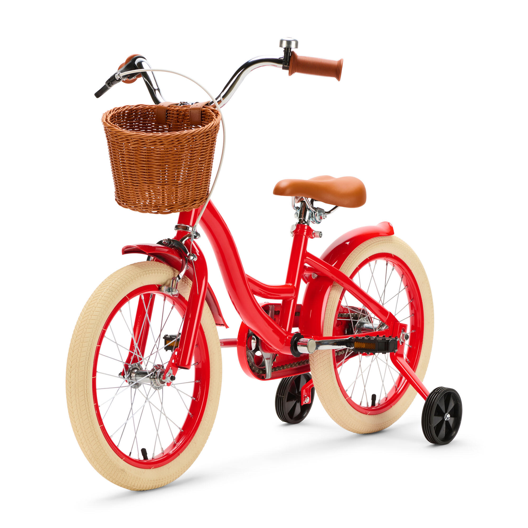 Generation Blanco 16 Zoll Rot – Kinderfahrrad mit Korb 2/5