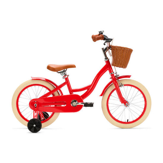 Generation Blanco 16 Zoll Rot – Kinderfahrrad mit Korb