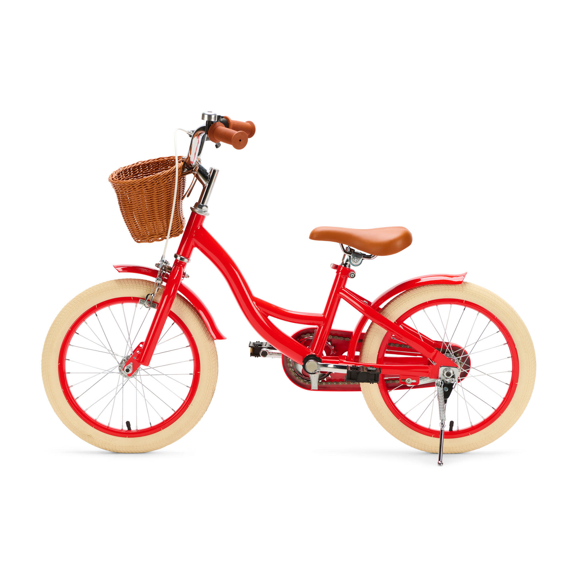 Generation Blanco 16 Zoll Rot – Kinderfahrrad mit Korb 4/5